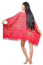 Robe batik Fidji rouge
