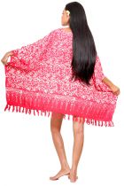 Robe batik Guyane rouge