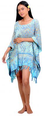 Robe Batik Lamentin bleu