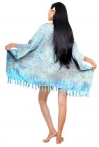 Robe Batik Lamentin bleu
