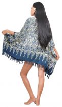 Robe batik Marie Galante bleu nuit