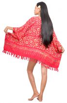 Robe batik petite terre rouge