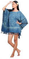 Robe Batik Port Louis bleu nuit