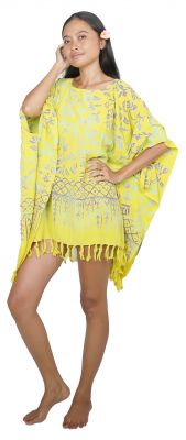 Robe Batik Ubud Jaune