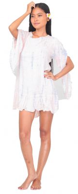 Robe d\'t lgre blanc 