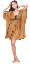 Robe de plage Margaretta beige 