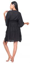 Robe de plage Margaretta noir