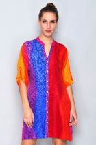 Robe de plage Tie-dye 