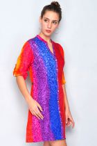 Robe de plage Tie-dye 