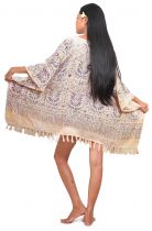 Robe paréo batik Java beige