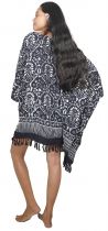 Robe par&eacute;o batik Java noir