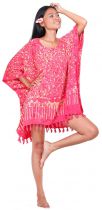 Robe paréo batik Sofia fuschia