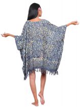 Robe paréo batik Sofia gris