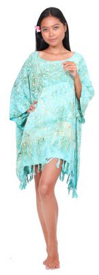 Robe paro batik Sofia vert