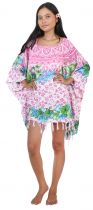 Robe paréo de plage Chill rose