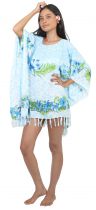 Robe paréo de plage Chill turquoise