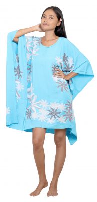 Robe paro Etoile bleu turquoise