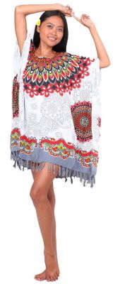 Robe paro mandala gris