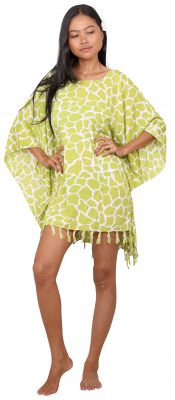 Robe paro plage croco vert