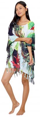 Robe paro plage Toucan vert