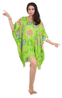 Robe paro souple Love vert