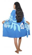 Robe paréos Printemps Bleu turquoise