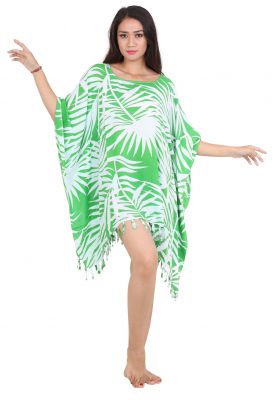 Robe paros souple jungle vert