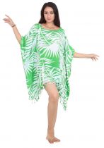 Robe paréos souple jungle vert