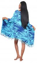 Robe plage jungle ciel et marine 