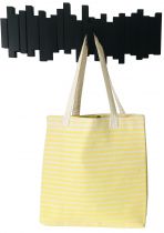 Sac coton fouta jaune et blanc