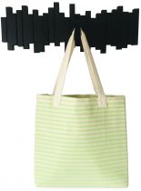 Sac coton fouta vert et blanc