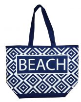 Sac de plage Beach bleu marine