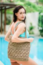 Sac en raphia naturel Bali