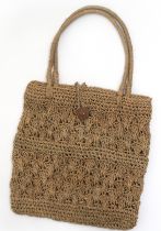 Sac en raphia naturel Bali