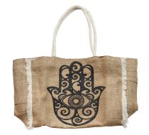 Sac naturel Khamsa noir