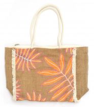 Sac recycl feuillages orange