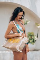 Sac recyclé Mi Amor jaune