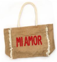 Sac recyclé Mi Amor rouge