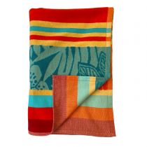 Serviette coton ciselés Zebrina