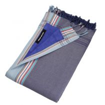 Serviette de plage Kikoy Hendaye violet