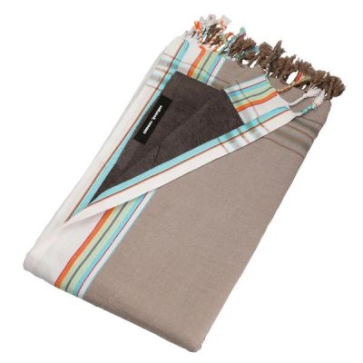 Serviette de plage Kikoy Nomad beige