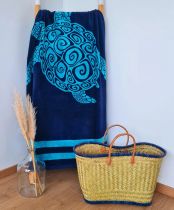 Serviette de plage tortue Pavlos
