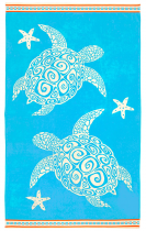 Serviette de plage Tortues Caraz