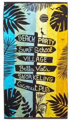 Serviette de plage Vacances