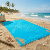 Serviette de plage XL tortue Jumby