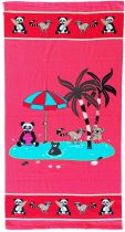 Serviette enfant plage baignade