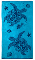 Serviette Jaquard Tortues Osa