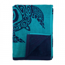 Serviette Jaquard Tortues Osa
