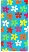 Serviette microfibre fleurs Blooming 