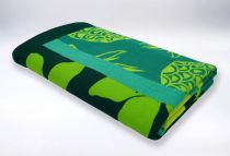 Serviette microfibre Mitjana vert